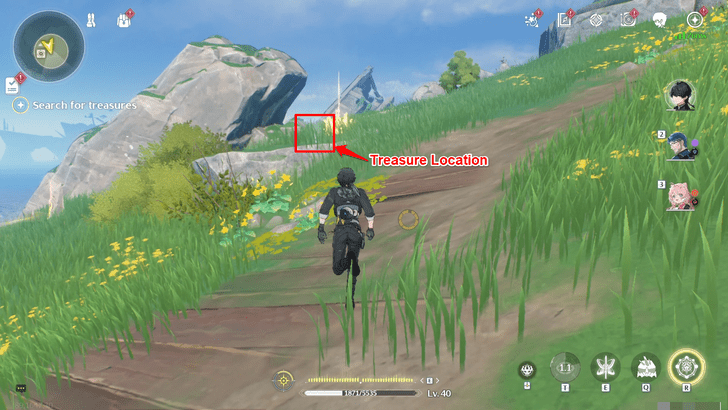 Wuthering Waves - Nameless Bay Lighthouse - Treasure Location