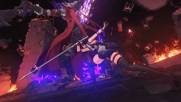 Wuthering Waves - Scar Fight Finishing Attack