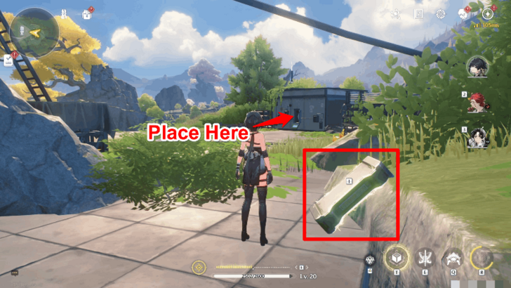 Wuthering Waves - Tiderise Cliffs Lighthouse - Second Induction Cell Location