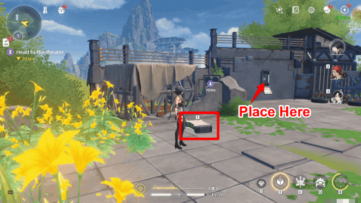 Wuthering Waves - Tiderise Cliffs Lighthouse - First Induction Cell Location