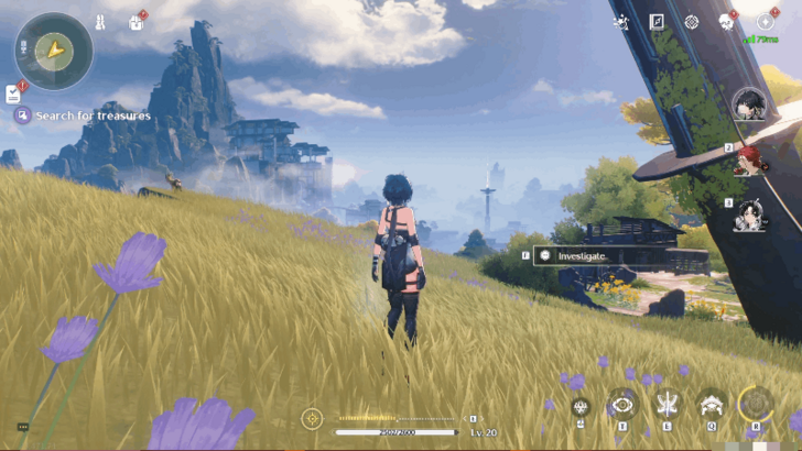 Wuthering Waves - Tiderise Cliffs - Treasure Location