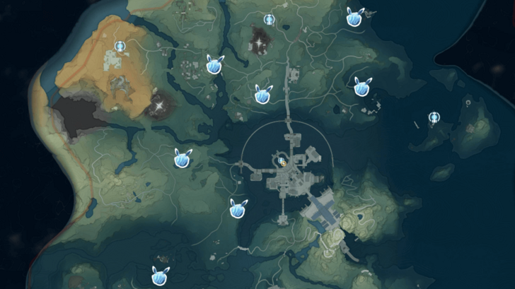 Wuthering Waves - Central Plains Blobflies Location