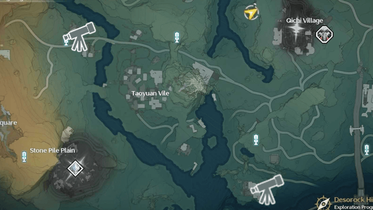 Wuthering Waves - Central Plains Viewpoints