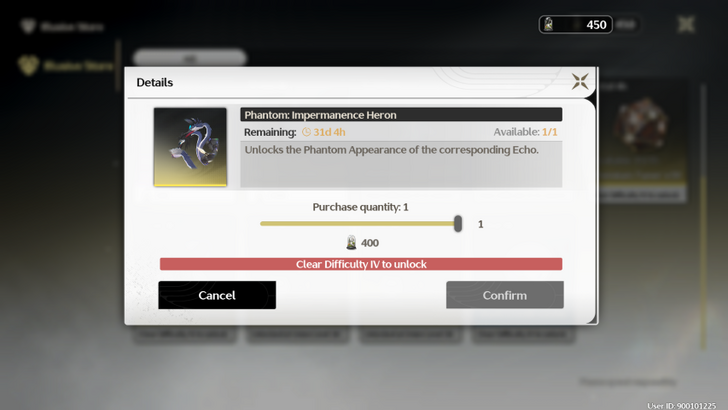 Wuthering Waves - Phantom Impermanence Heron Store