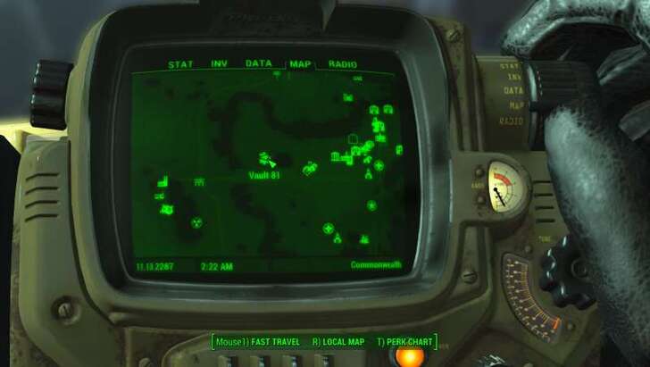 Fallout 4 - Vault 81 Map
