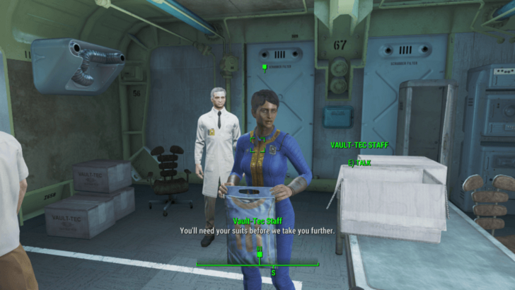 Fallout 4 - Talk to Vault-Tec Staff