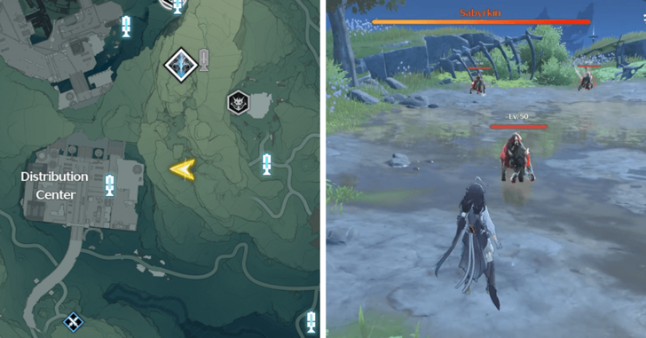 Wuthering Waves - Sabyrkin Location