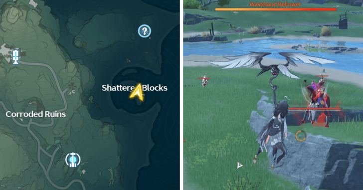 Wuthering Waves - Wasteland Bellower Location