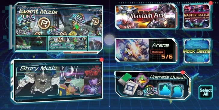 Game Modes - Gundam UC Engage