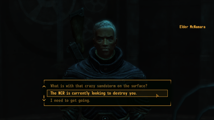 Fallout New Vegas - McNamara Options