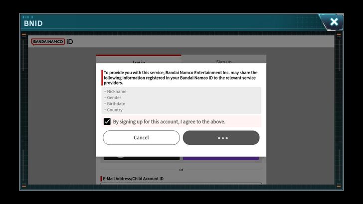 Account Linking Step 5 - Gundam UCE size:728x410