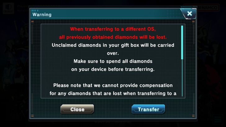 Account Linking Step 3 - Gundam UCE