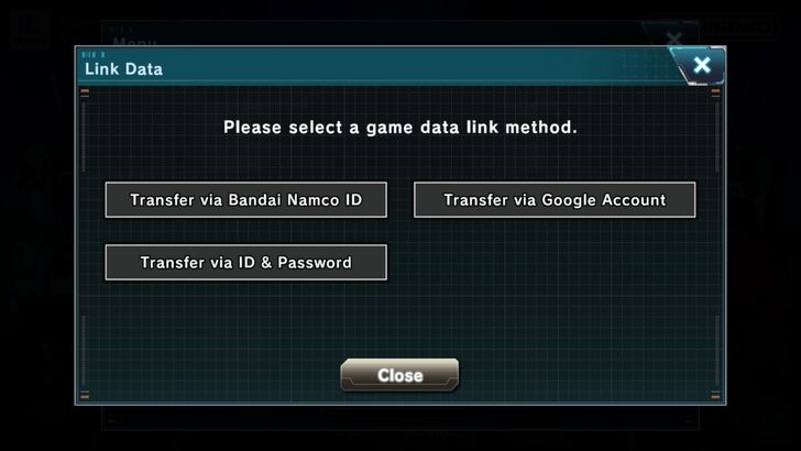 Account Linking Step 5 - Gundam UCE