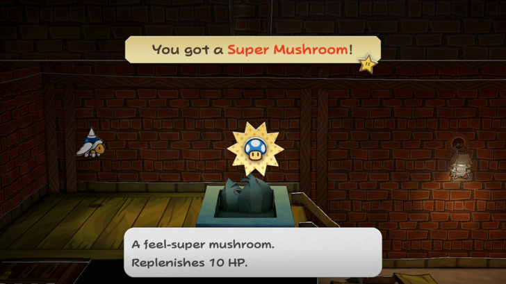 Paper Mario TTYD Switch Remake - Super Mushroom at Riverside Station