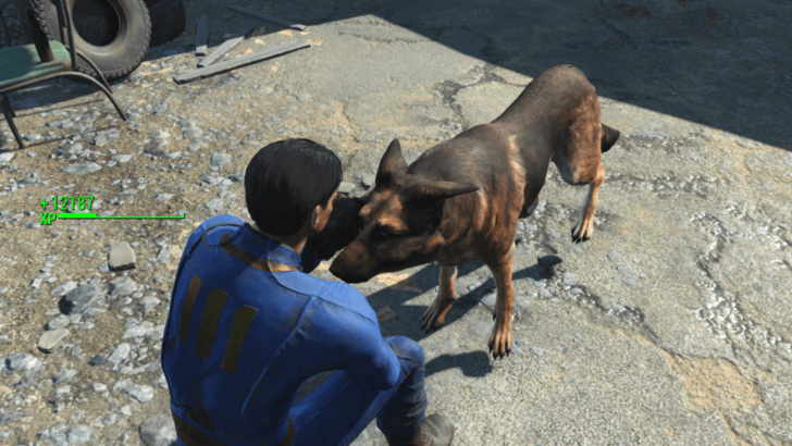 Fallout 4 - Red Rocket Truck Stop Dogmeat