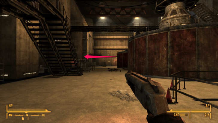 Fallout New Vegas - Climb The Stairs