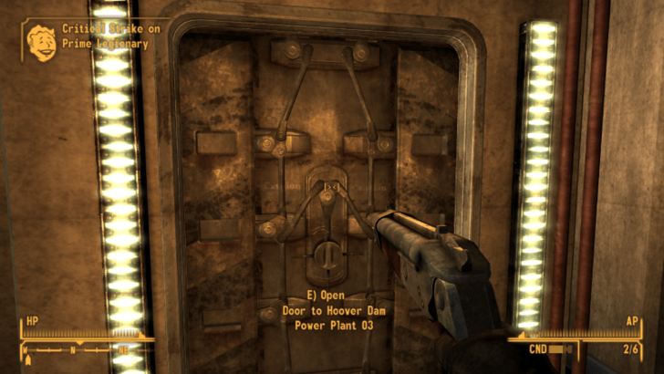 Fallout New Vegas - Power Plant 03 Door
