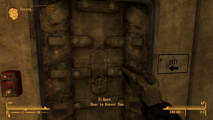 Fallout New Vegas - Exit to Exterior Part of Dam