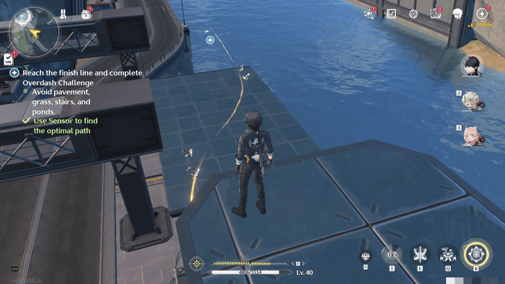 Wuthering Waves - Complete the South Gate Track - Use Your Sensor