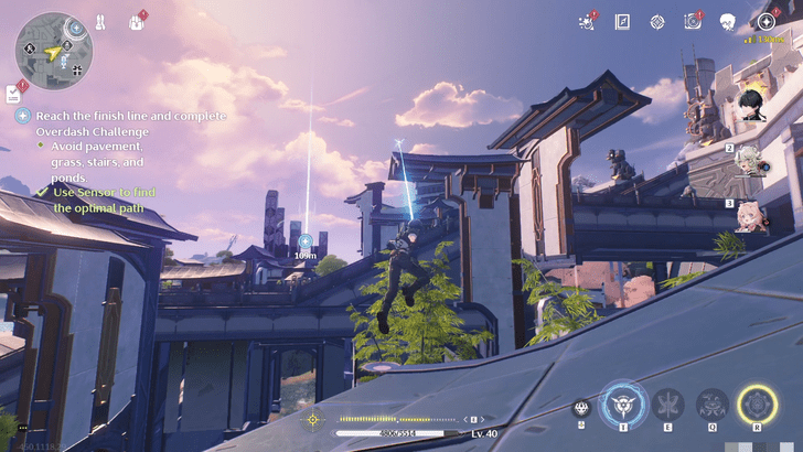 Wuthering Waves - Complete the Starting Track - Use Grapple Points