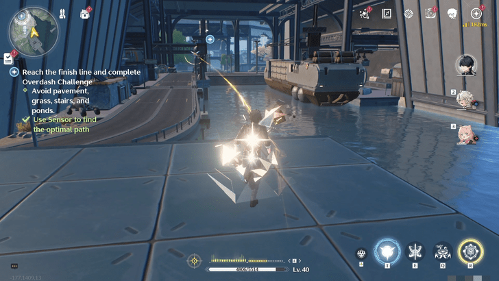 Wuthering Waves - Complete the South Gate Track - Run Through Road Signs