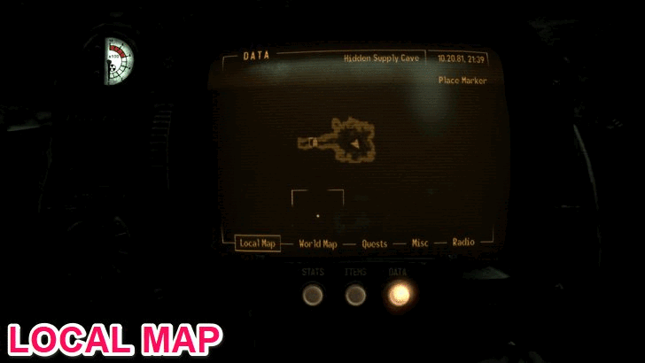 Fallout New Vegas - Map View