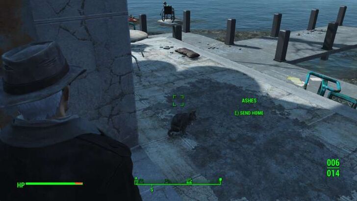 Fallout 4 - Ashes Location