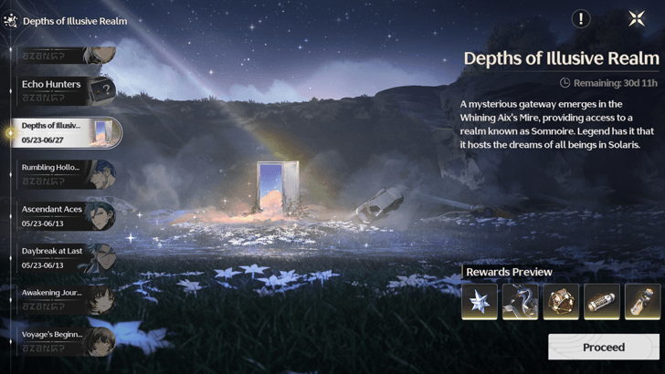 Wuthering Waves - Depths of Illusive Realm Event