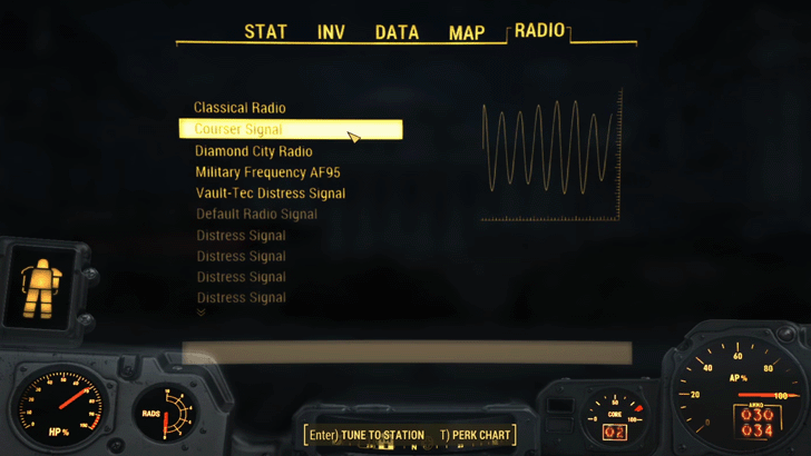 Fallout 4 - Tune in to Courser Signal