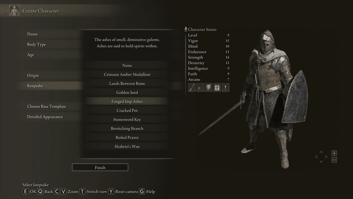 Elden Ring - Fanged Imp Ashes