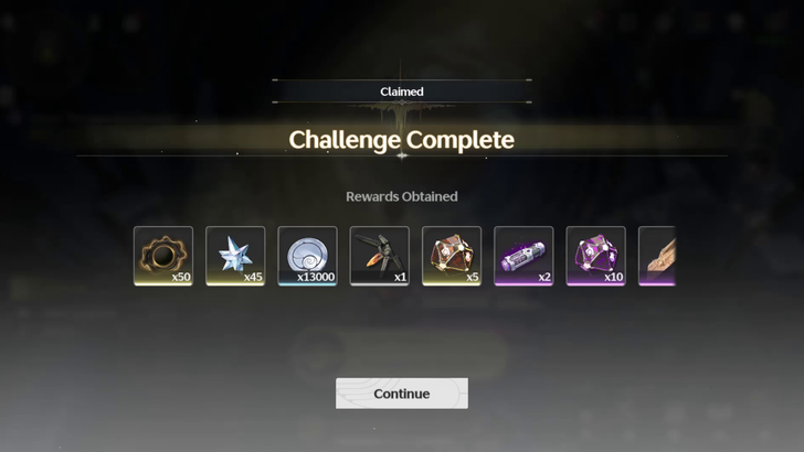 Wuthering Waves - Perspective Bender First Time Clear Rewards