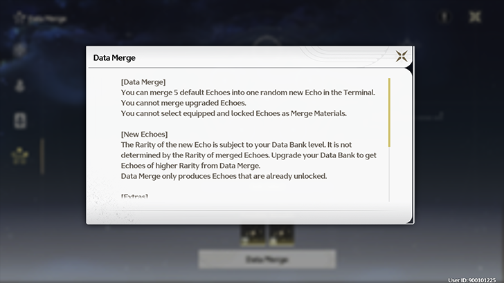 Wuthering Waves - Data Merge Limitations