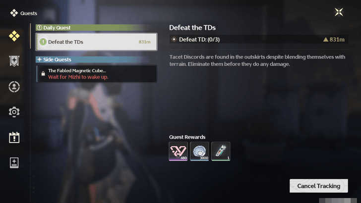 Wuthering Waves - Simple Quests that refresh daily
