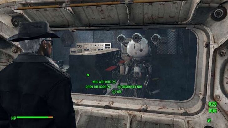 Fallout 4 - Talk to Curie