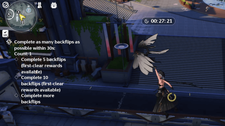 Wuthering Waves - Backflip Challenge - Gliders are OK