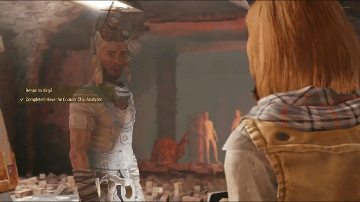 Fallout 4 - Give Courser Chip to Tinker Tom