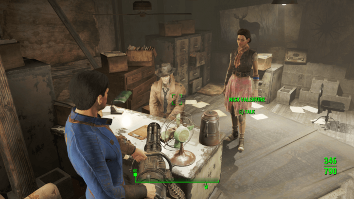 Fallout 4 - Talk to Nick Valentine