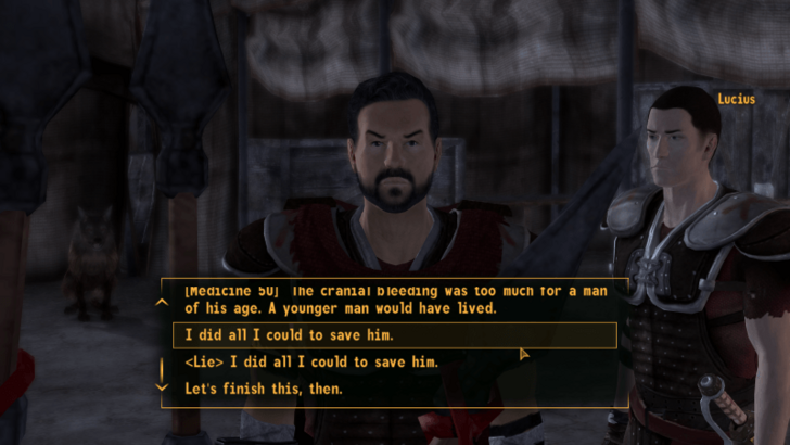 Fallout New Vegas - Convince Lucius