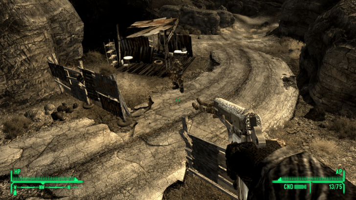 Fallout New Vegas - Black Mountain Overworld Location