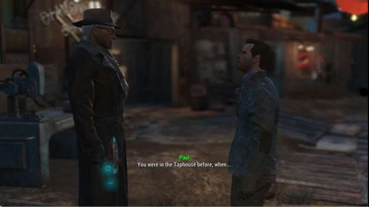 Fallout 4 - Talk to Paul