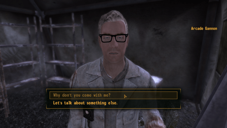 Fallout New Vegas - Arcade Gannon
