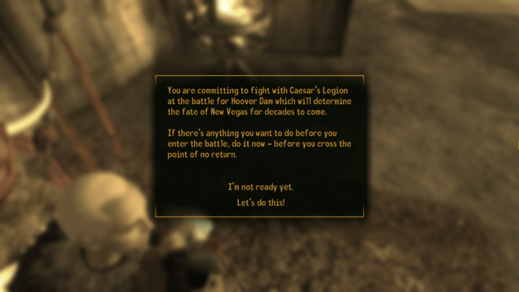 Fallout New Vegas - Unlock Veni Vidi Vici