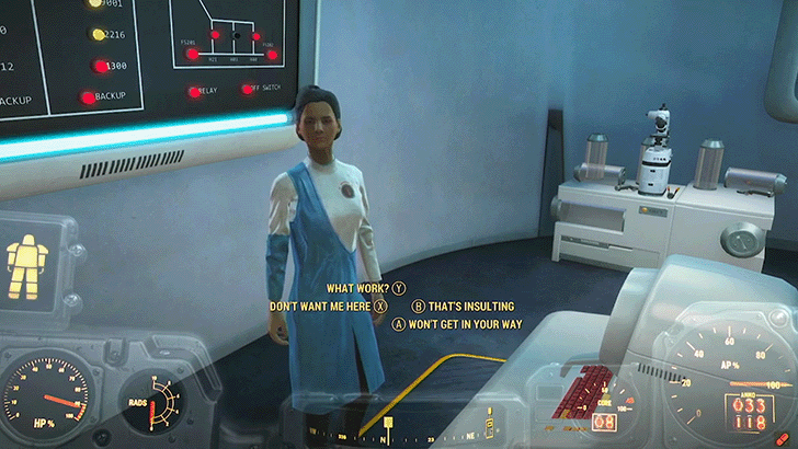 Fallout 4 - Madison Li in the Institute