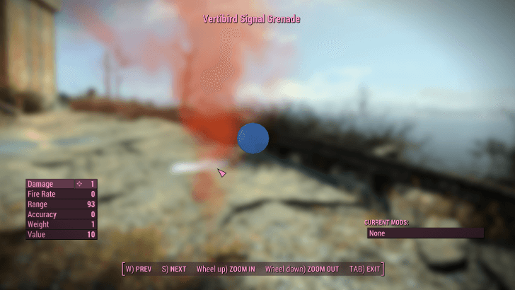 Fallout 4 - Vertibird Signal Grenade
