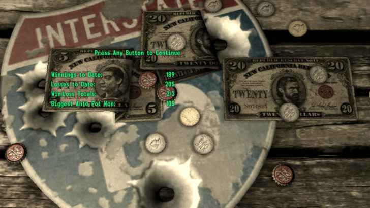 Fallout New Vegas - Winning Caravan