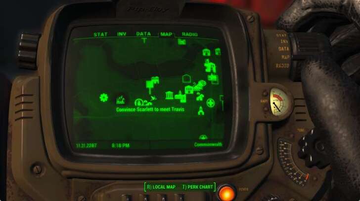 Fallout 4 - Convince Scarlett Map
