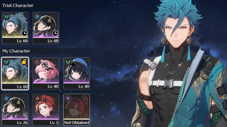 Wuthering Waves - Depths of Illusive Realm - Character Select