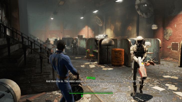 Fallout 4 - Open the Red Door and Confront Kellogg
