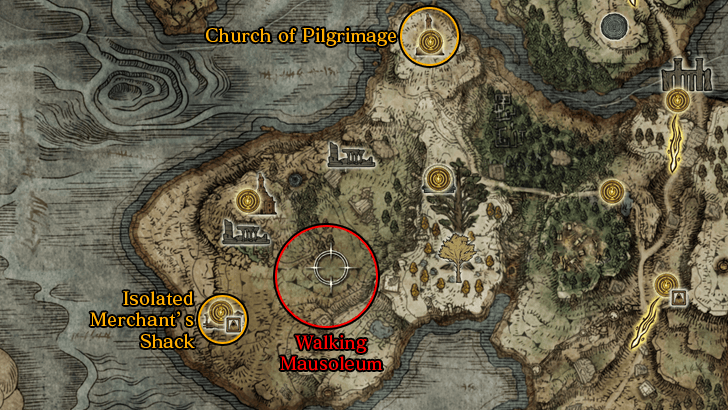 Elden Ring - Weeping Peninsula Walking Mausoleum