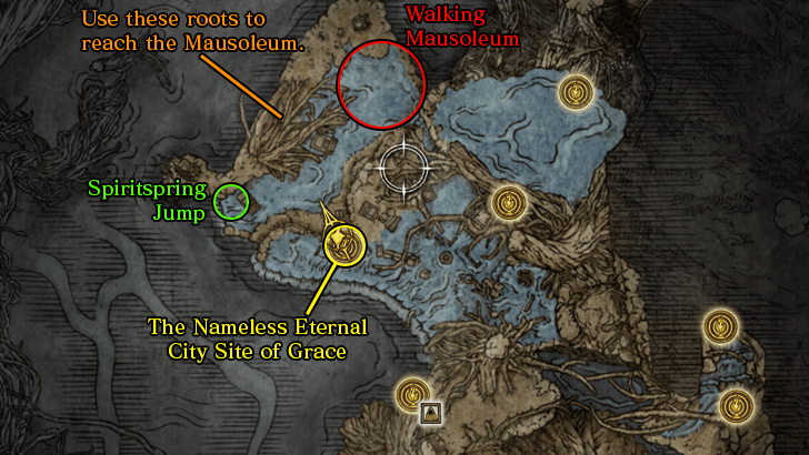 Elden Ring - Deeproot Depths Walking Mausoleum